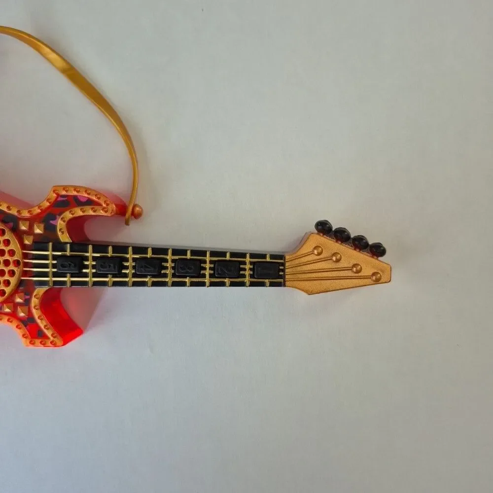 Lol Suprise Dolls OMG Ferocious Fierce Orange Electric Musical Guitar Accessory